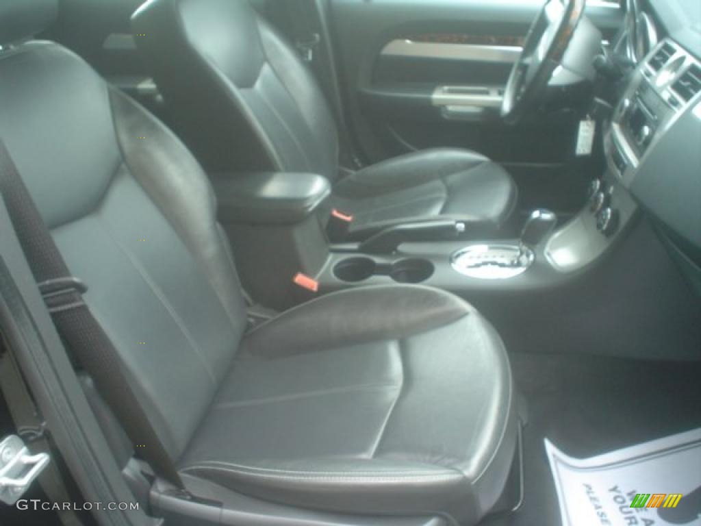 2010 Sebring Limited Sedan - Brilliant Black Crystal Pearl / Dark Slate Gray photo #20