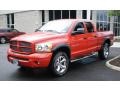 2006 Flame Red Dodge Ram 1500 Sport Quad Cab 4x4  photo #1