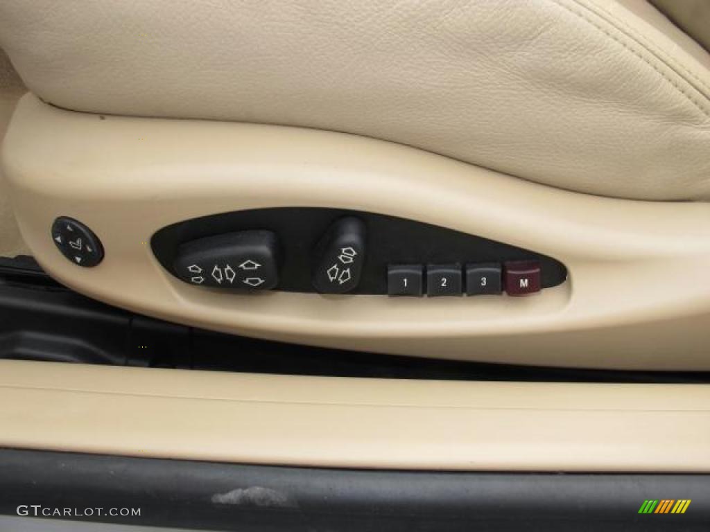 2001 3 Series 330i Convertible - Steel Grey Metallic / Beige photo #16