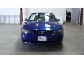2004 Sonic Blue Metallic Ford Mustang V6 Convertible  photo #2
