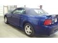 2004 Sonic Blue Metallic Ford Mustang V6 Convertible  photo #12