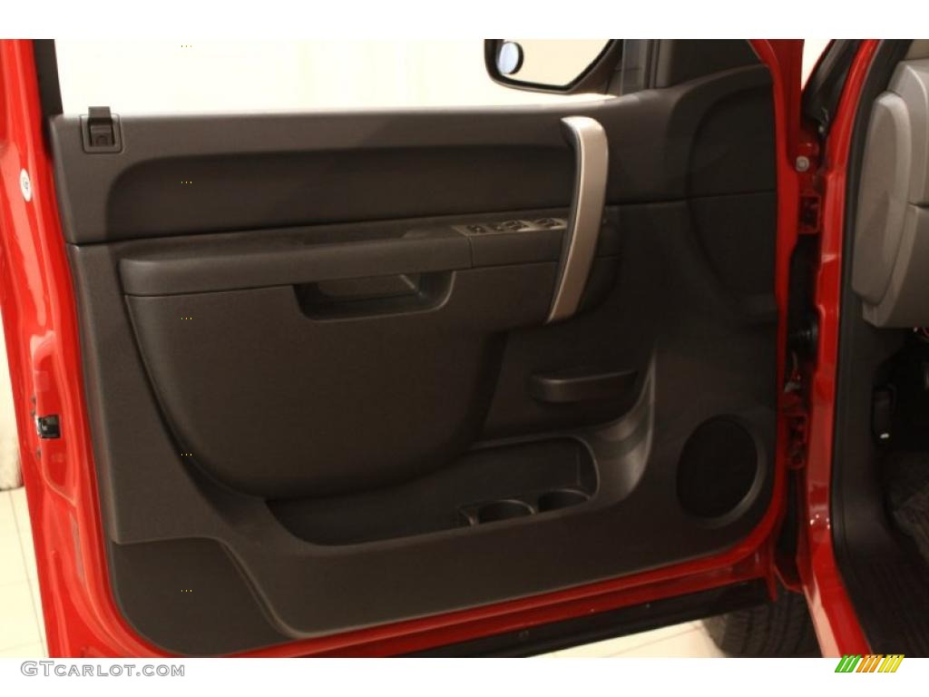 2011 Sierra 1500 Extended Cab - Fire Red / Dark Titanium photo #5