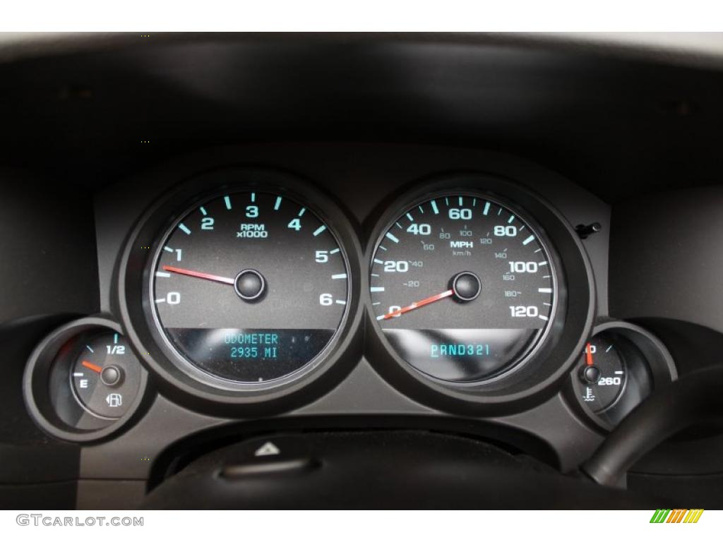 2011 GMC Sierra 1500 Extended Cab Gauges Photo #49458736