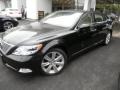 Obsidian Black - LS 600h L Hybrid Photo No. 1