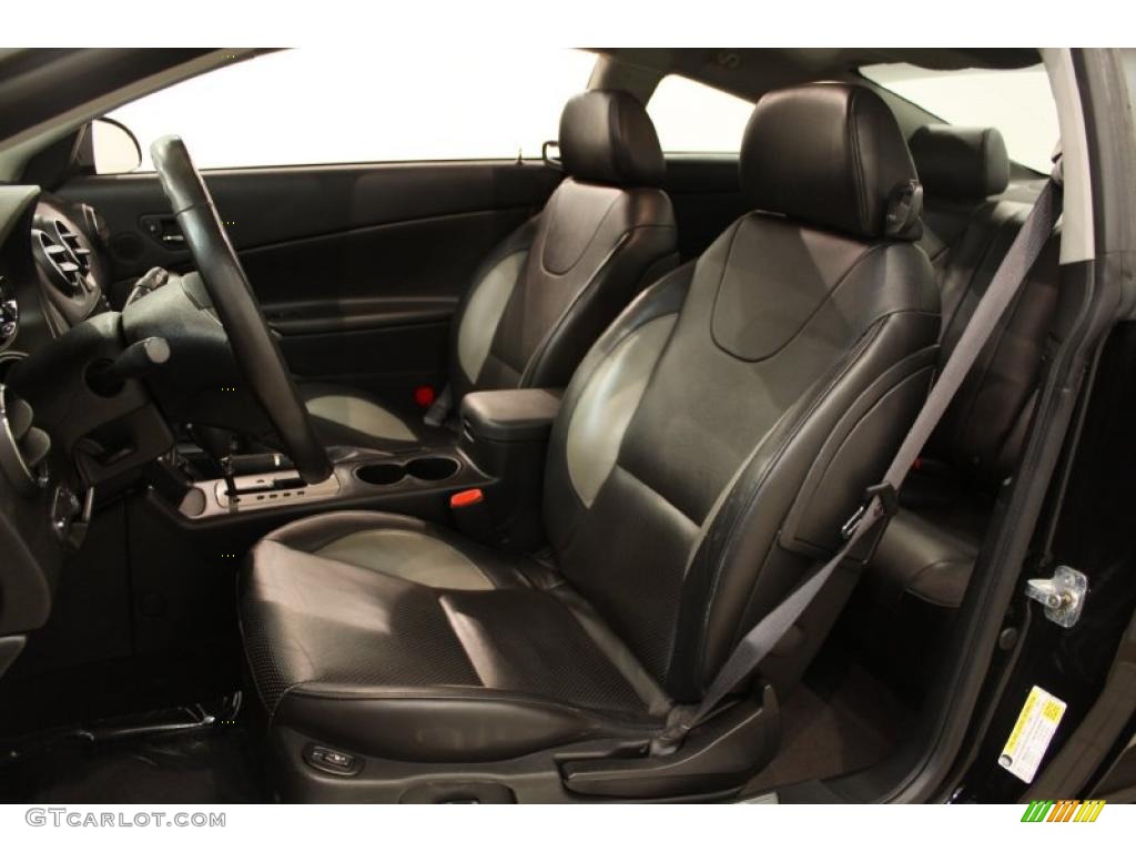 Ebony Black Interior 2008 Pontiac G6 GXP Coupe Photo #49459138