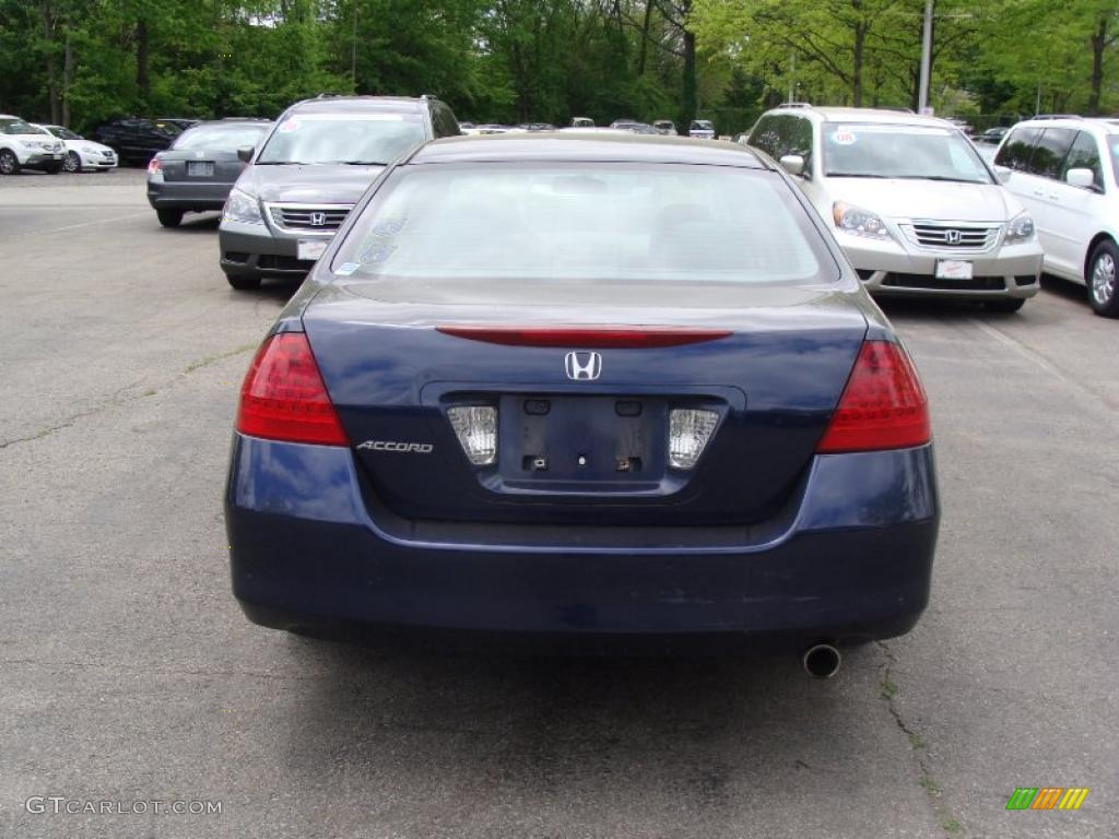 2006 Accord EX Sedan - Royal Blue Pearl / Gray photo #8