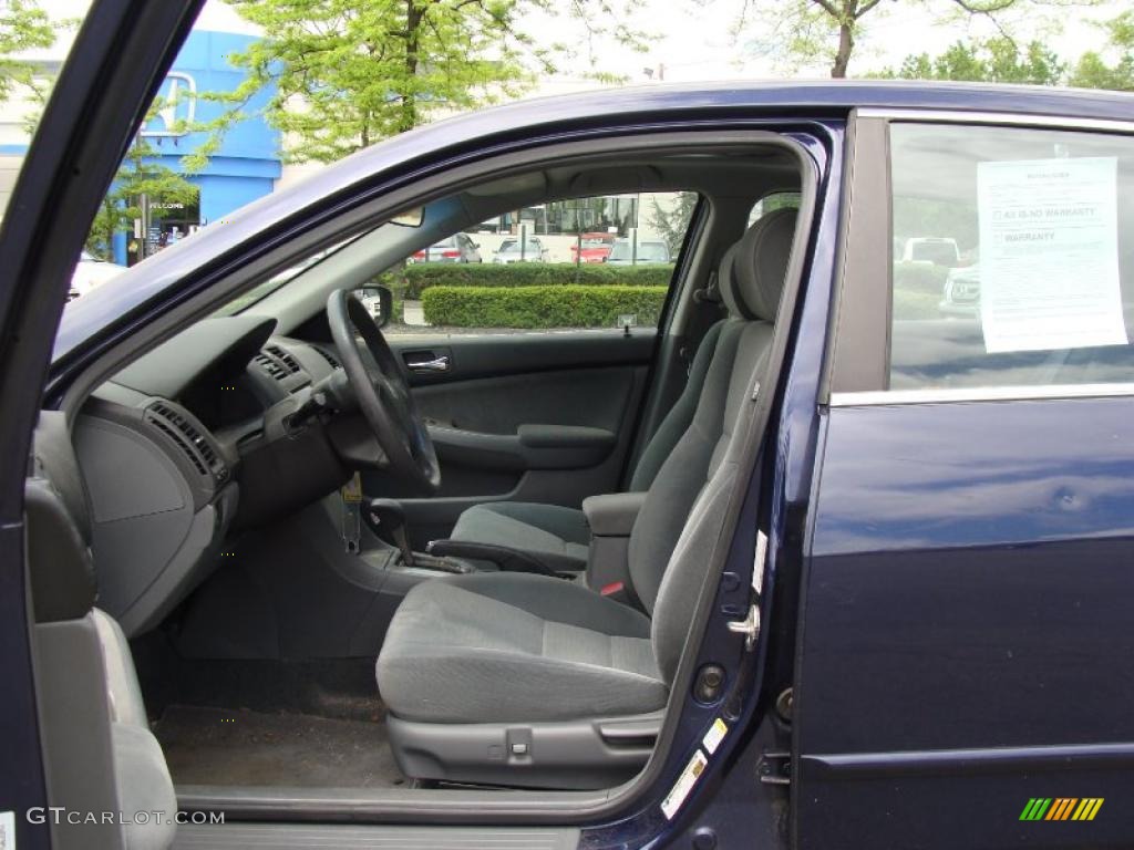 2006 Accord EX Sedan - Royal Blue Pearl / Gray photo #12
