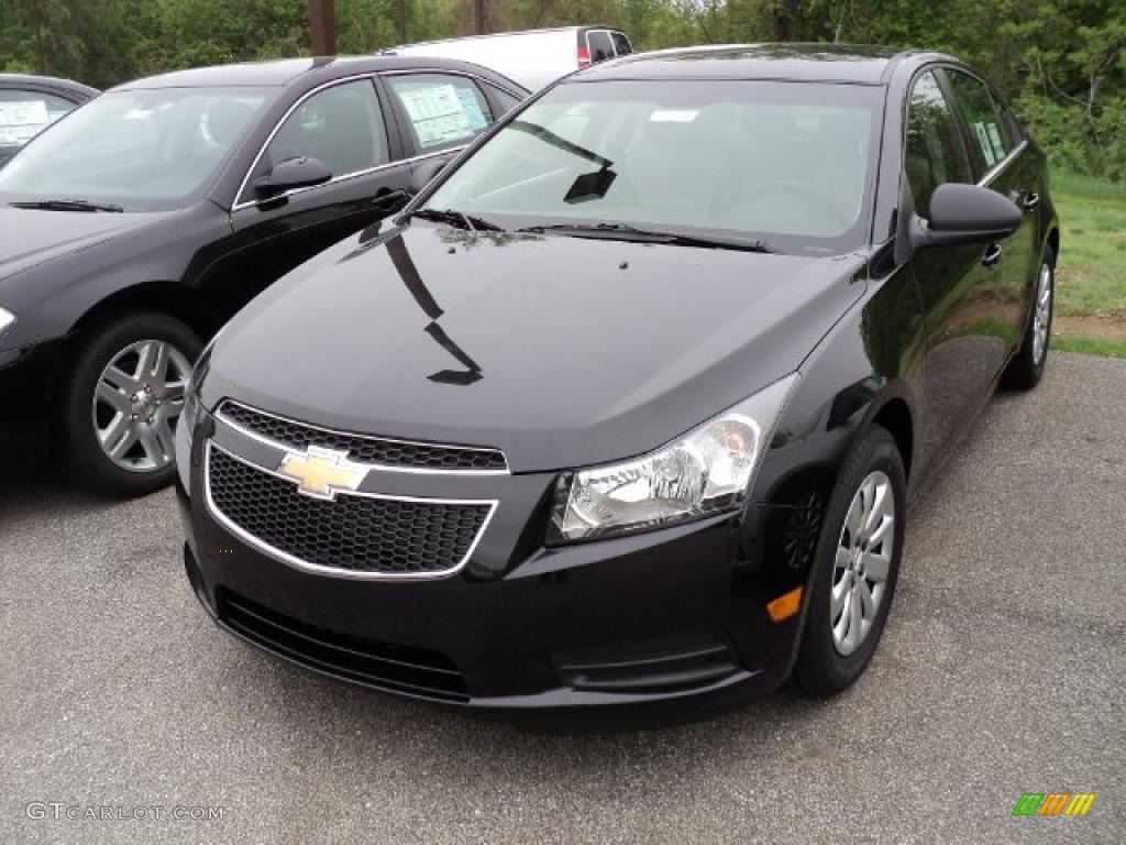 2011 Black Granite Metallic Chevrolet Cruze LS 49418563 Car Color Galleries