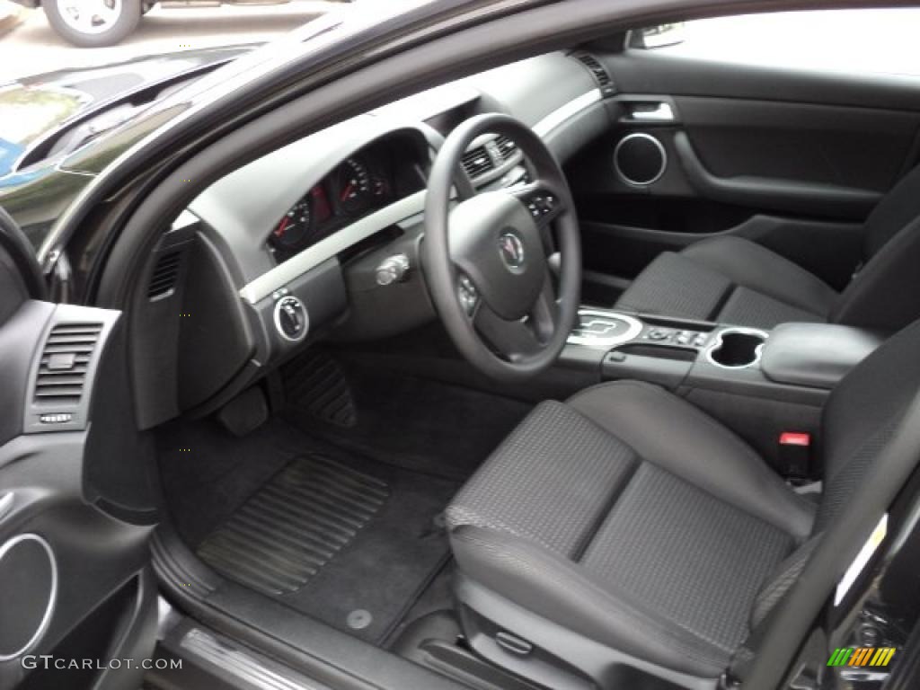 Onyx Interior 2008 Pontiac G8 Standard G8 Model Photo #49460545