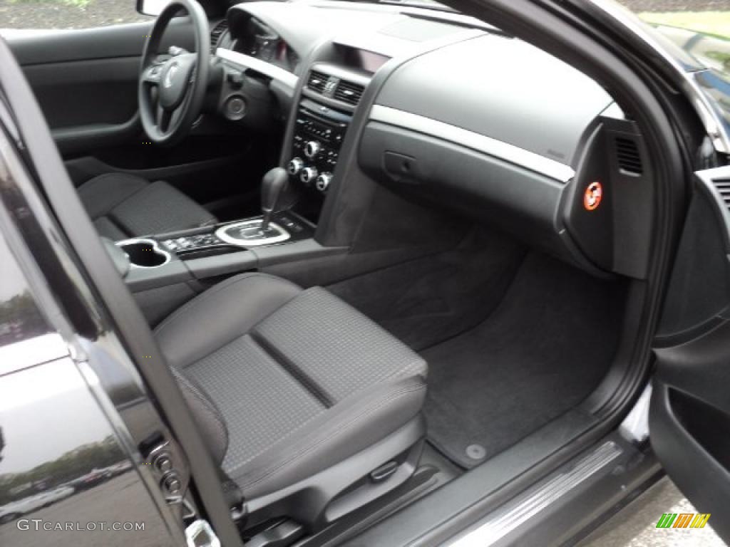 Onyx Interior 2008 Pontiac G8 Standard G8 Model Photo #49460623