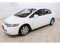 Taffeta White - Civic LX Sedan Photo No. 3