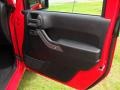 2011 Flame Red Jeep Wrangler Unlimited Sport 4x4  photo #23
