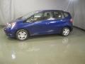 Blue Sensation Pearl 2010 Honda Fit Standard Fit Model Exterior