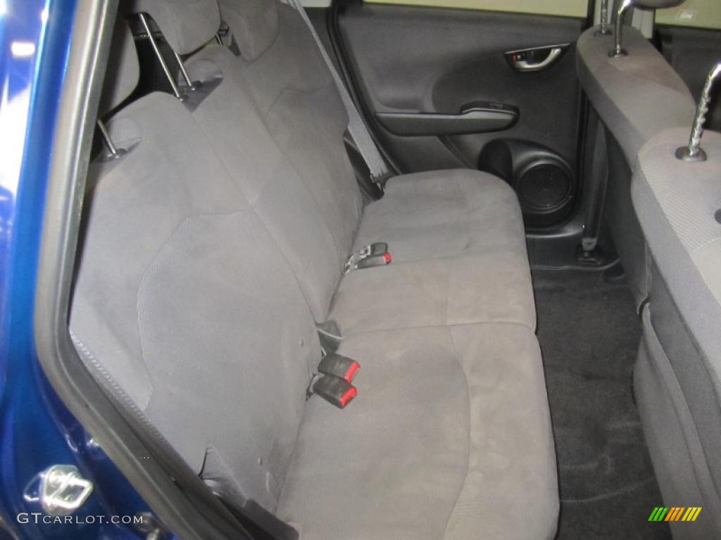 Gray Interior 2010 Honda Fit Standard Fit Model Photo #49465321