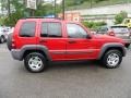 2004 Flame Red Jeep Liberty Sport 4x4  photo #6