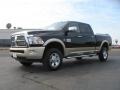 Brilliant Black Crystal Pearl 2011 Dodge Ram 2500 HD Laramie Longhorn Crew Cab 4x4