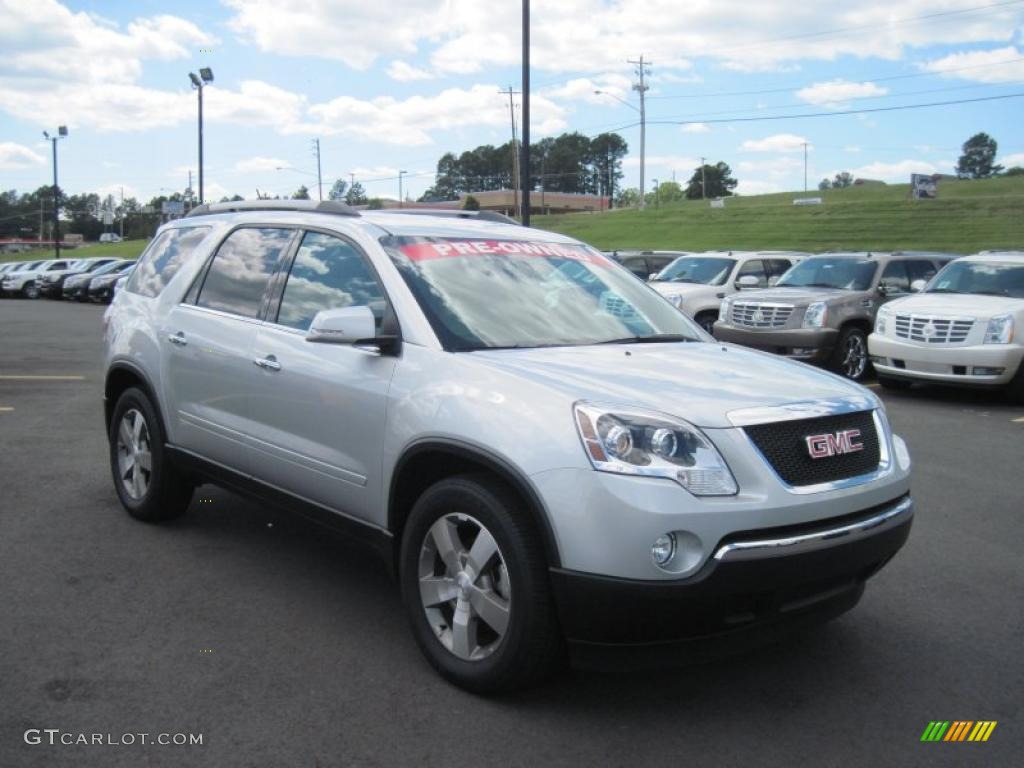 2011 Acadia SLT AWD - Quicksilver Metallic / Light Titanium photo #7