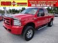 2005 Red Clearcoat Ford F250 Super Duty FX4 SuperCab 4x4  photo #1