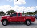 2005 Red Clearcoat Ford F250 Super Duty FX4 SuperCab 4x4  photo #2