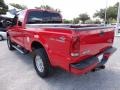 2005 Red Clearcoat Ford F250 Super Duty FX4 SuperCab 4x4  photo #3