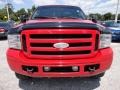 2005 Red Clearcoat Ford F250 Super Duty FX4 SuperCab 4x4  photo #16