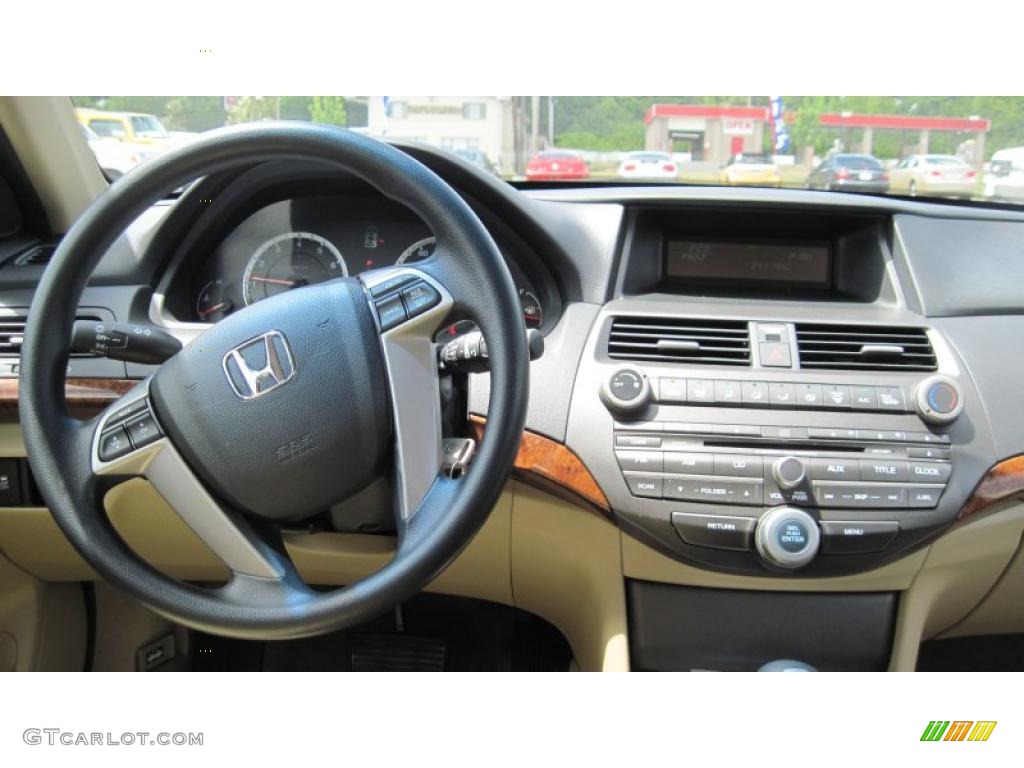 2011 Honda Accord EX Sedan Ivory Dashboard Photo #49467397