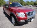 2007 Red Fire Ford Explorer Sport Trac XLT  photo #13