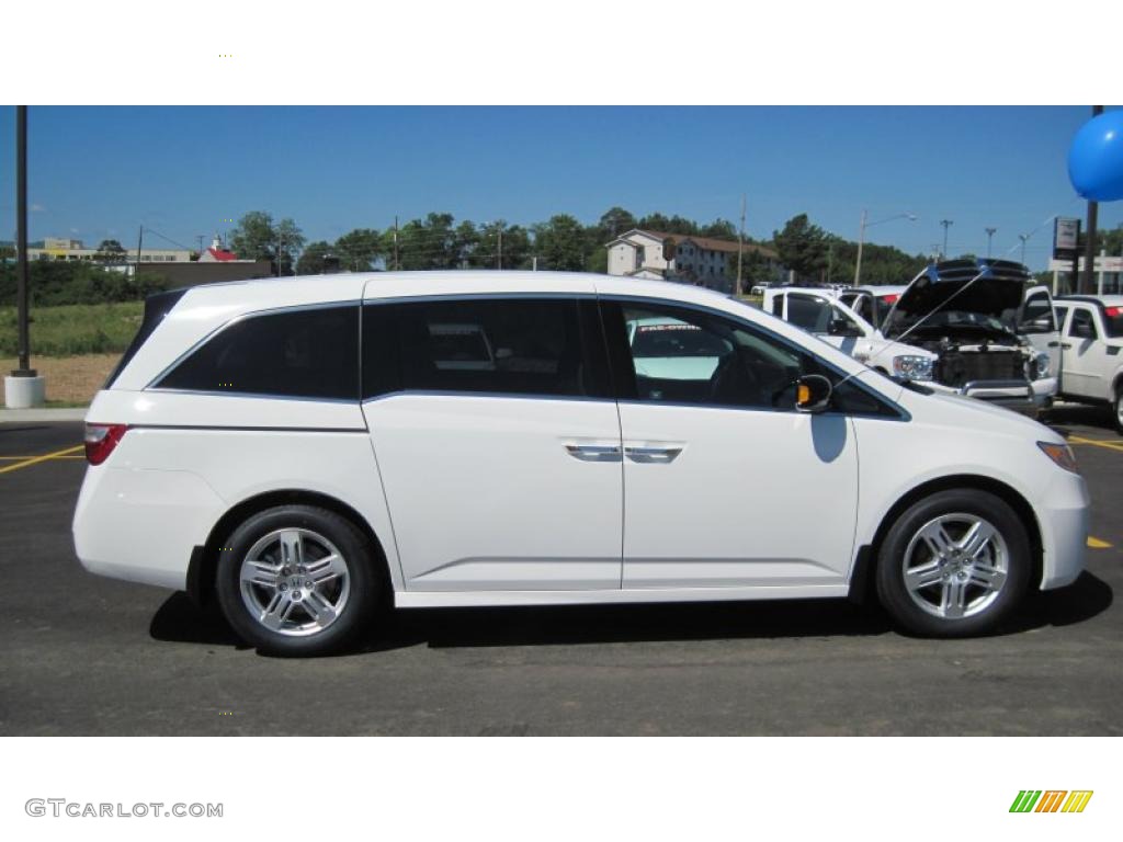 Taffeta White 2011 Honda Odyssey Touring Exterior Photo #49467835