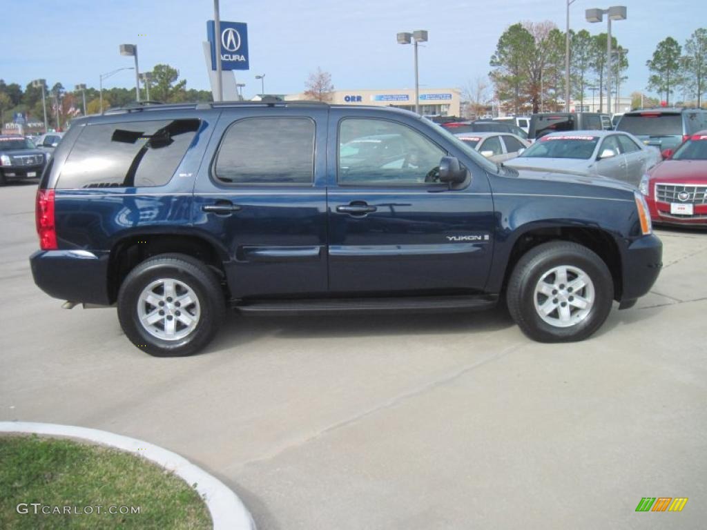 Deep Blue Metallic 2009 GMC Yukon SLT Exterior Photo #49468237