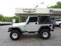 2004 Bright Silver Metallic Jeep Wrangler X 4x4  photo #2