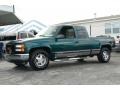 1998 Laguna Green Metallic GMC Sierra 1500 SLE Extended Cab  photo #4