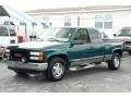 1998 Laguna Green Metallic GMC Sierra 1500 SLE Extended Cab  photo #6