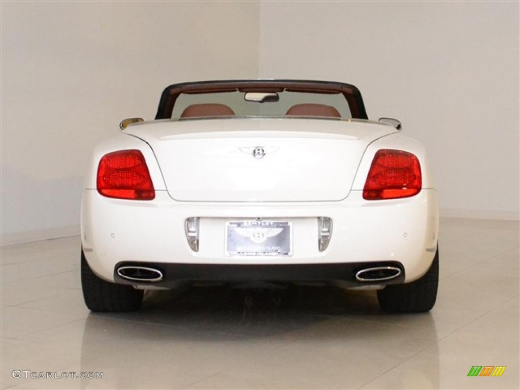 2009 Continental GTC Speed - Glacier White / Cognac photo #6