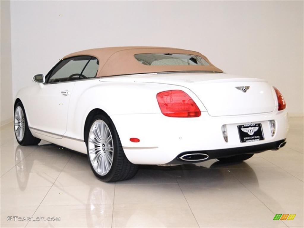 Glacier White 2009 Bentley Continental GTC Speed Exterior Photo #49469895