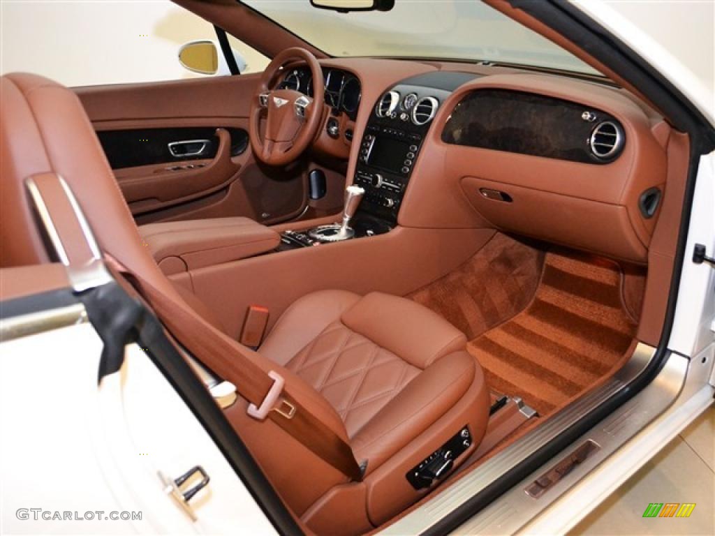Cognac Interior 2009 Bentley Continental GTC Speed Photo #49470051