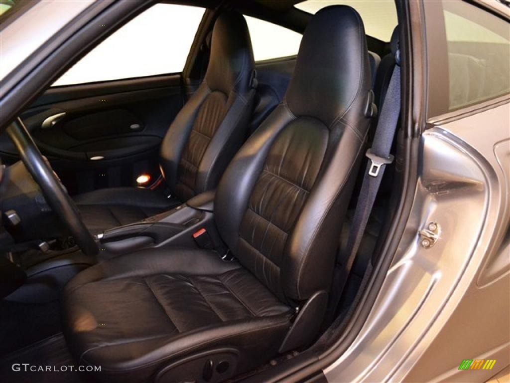 Black Interior 2003 Porsche 911 Turbo Coupe Photo #49470399