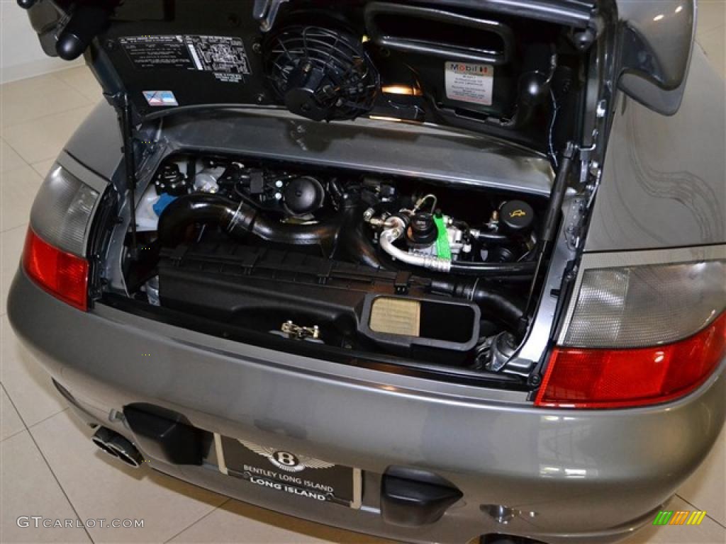 2003 Porsche 911 Turbo Coupe 3.6 Liter Twin-Turbocharged DOHC 24V VarioCam Flat 6 Cylinder Engine Photo #49470522