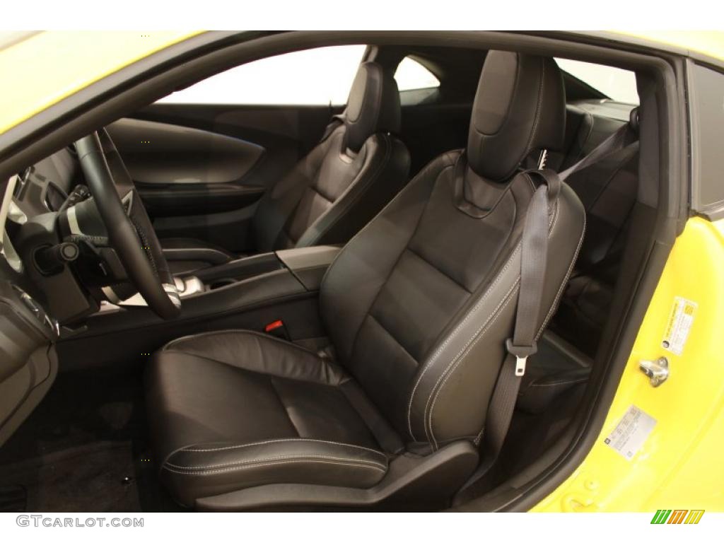 Black Interior 2011 Chevrolet Camaro LT/RS Coupe Photo #49471017