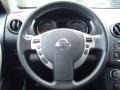 2011 Nissan Rogue Black Interior Steering Wheel Photo