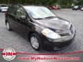 2011 Espresso Black Nissan Versa 1.8 S Hatchback  photo #1