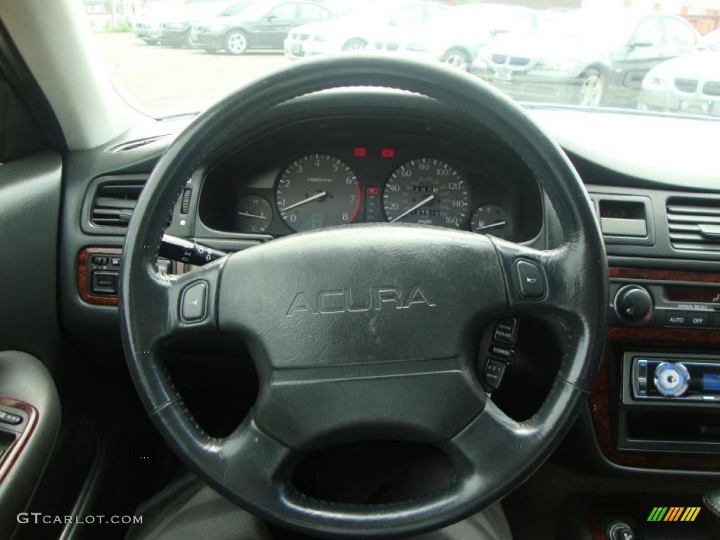 1998 Acura TL 3.2 Black Steering Wheel Photo #49471680