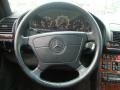 1994 Mercedes-Benz S Black Interior Steering Wheel Photo