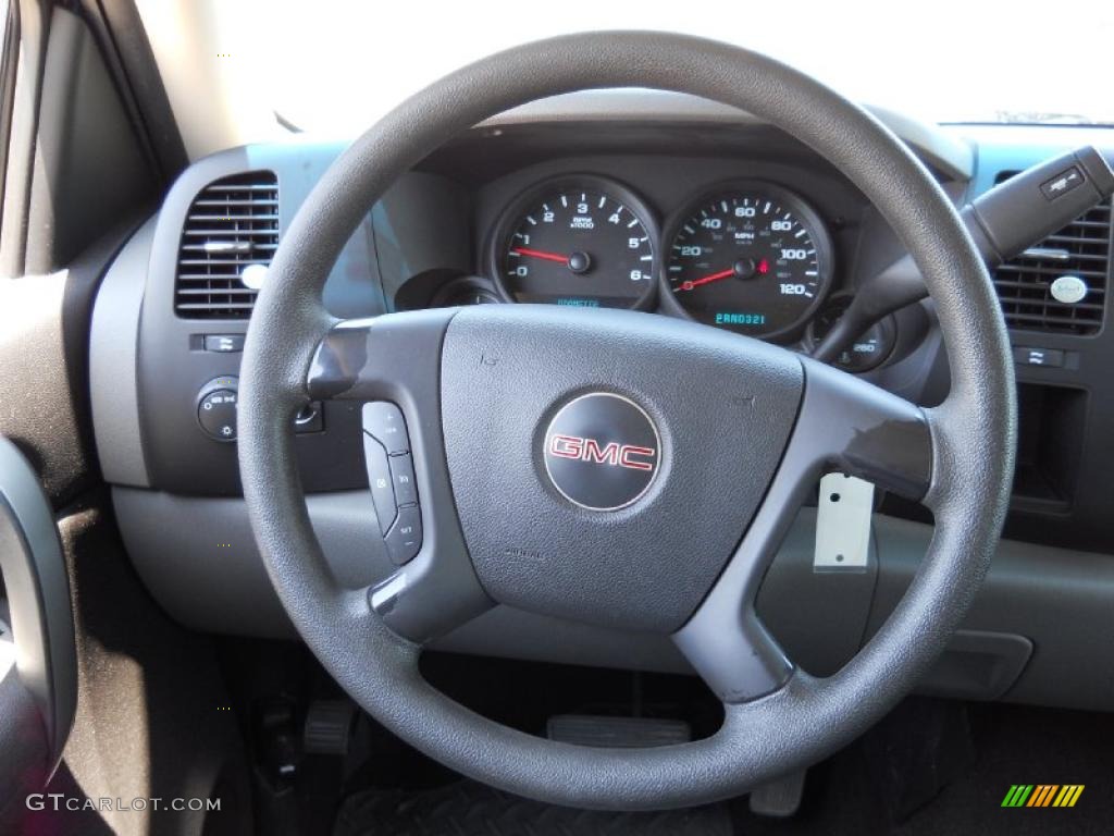 2008 Sierra 1500 SL Crew Cab - Stealth Gray Metallic / Dark Titanium photo #11