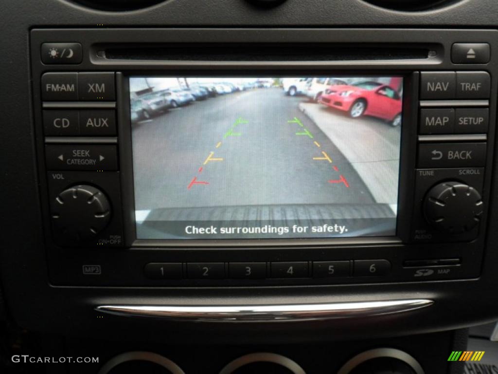 2011 Rogue SV AWD - Frosted Steel Metallic / Black photo #4