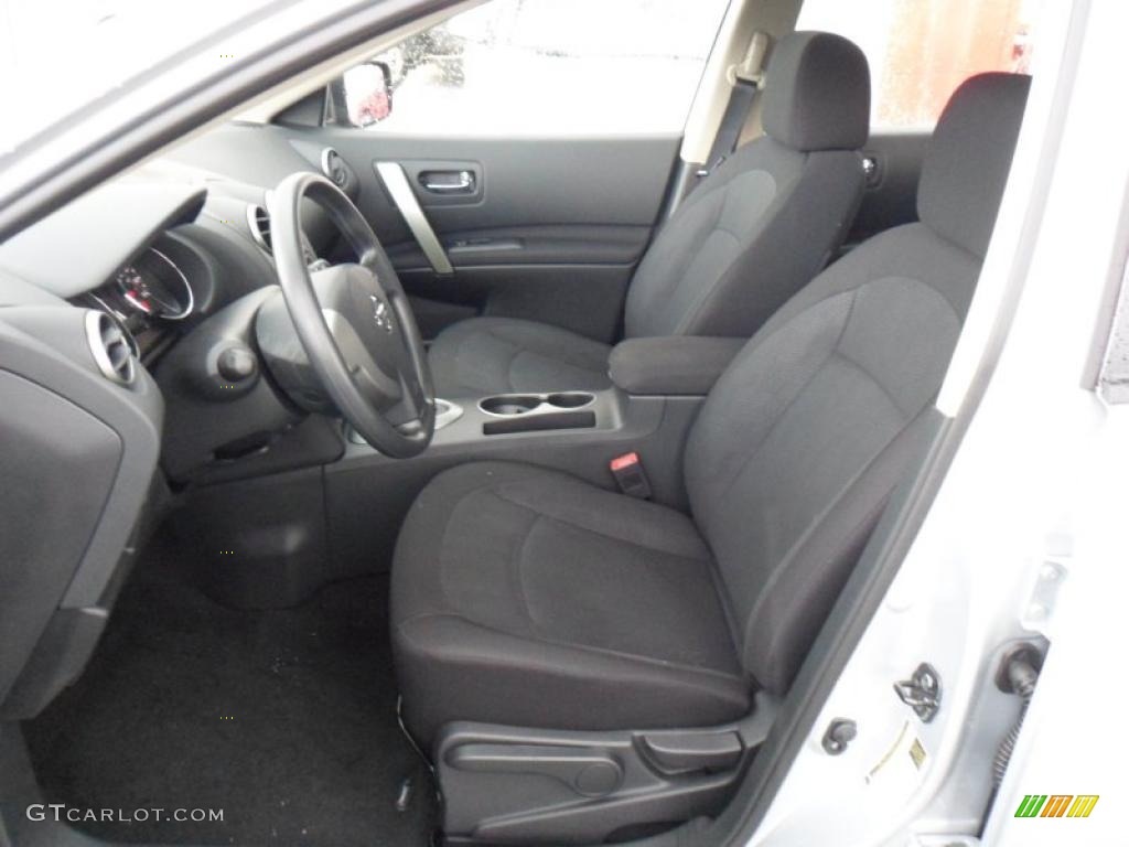 2011 Rogue S AWD - Silver Ice Metallic / Black photo #3