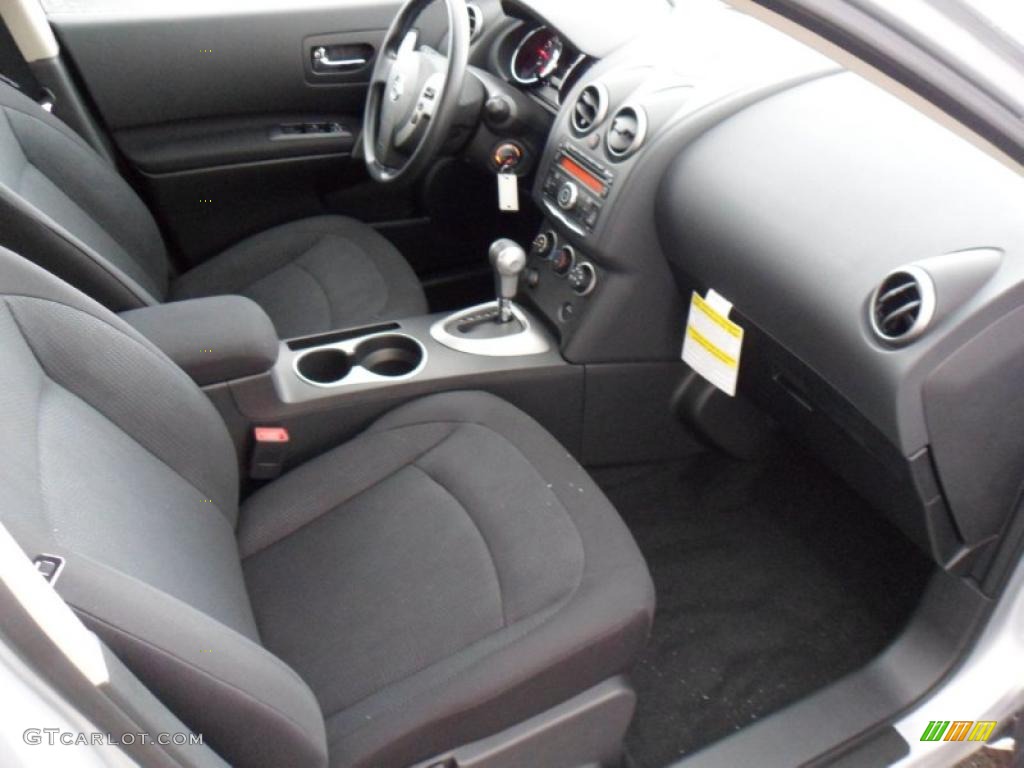 2011 Rogue S AWD - Silver Ice Metallic / Black photo #6