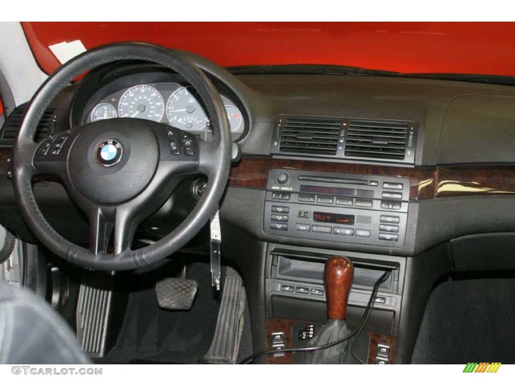 2002 3 Series 330i Coupe - Titanium Silver Metallic / Black photo #5
