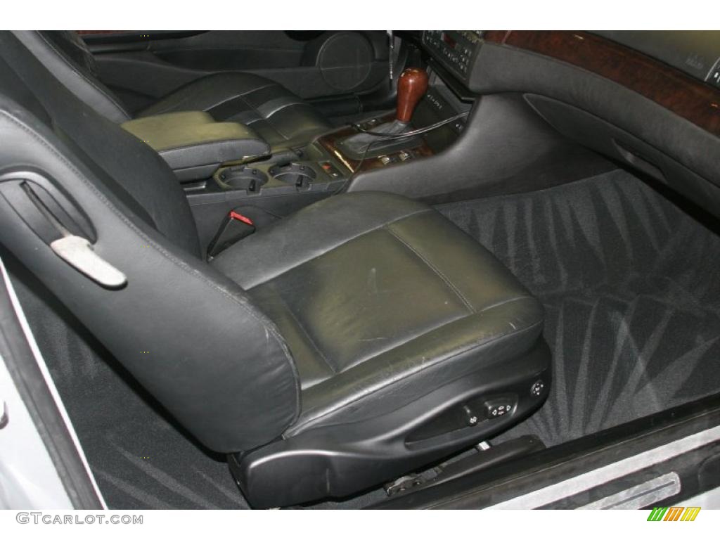 2002 3 Series 330i Coupe - Titanium Silver Metallic / Black photo #27