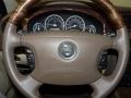 2005 Jaguar S-Type Ivory Interior Steering Wheel Photo