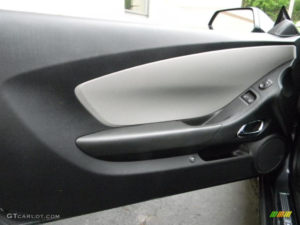 2010 Camaro LS Coupe - Cyber Gray Metallic / Black photo #10